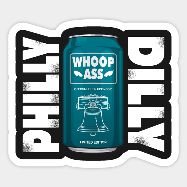 The Philly Dilly Sticker by Tailgate Team Tees